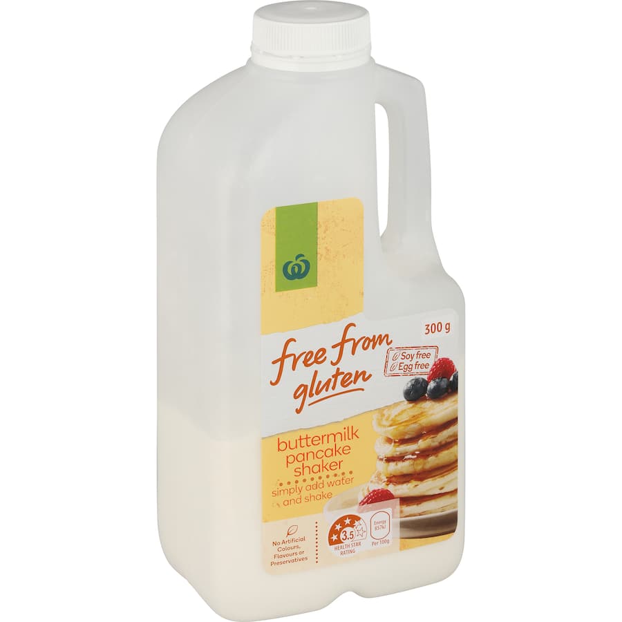 Woolworths Free From Gluten Buttermilk Pancake Shaker