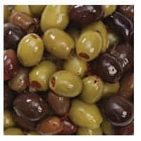 Instore Deli Guzzardi Olives Mixed Pitted