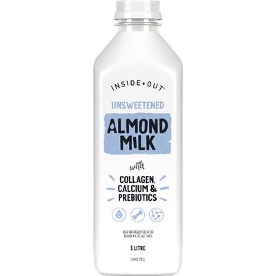 inside out almond milk collagen unsweetened