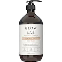 glow lab body wash vanilla bean & coconut