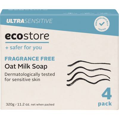 ecostore soap bar sensitive oat milk