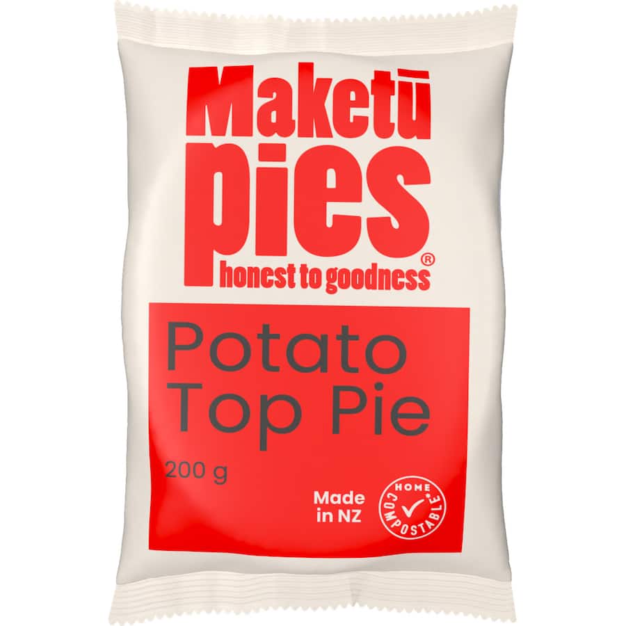 Maketu Chilled Single Pie Mince Potato Top