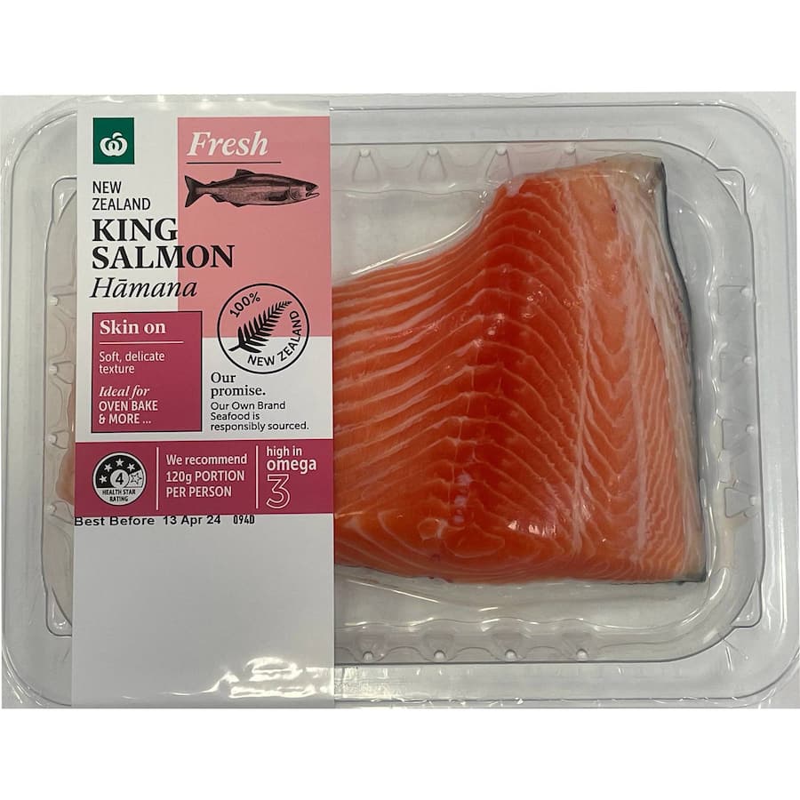 Woolworths Nz Salmon Fillets Hamana Skin On