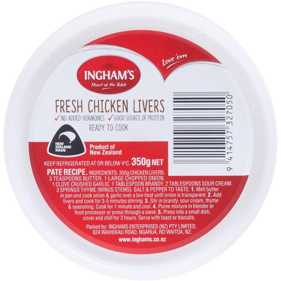 Inghams Chicken Livers