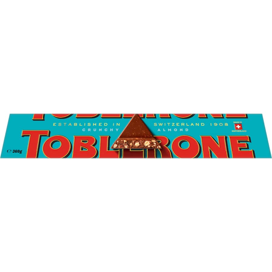 Toblerone Chocolate Block Crunchy Almond