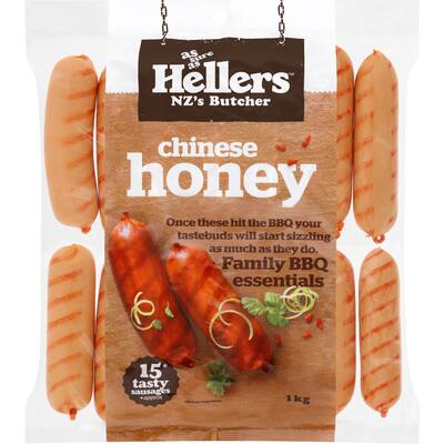 hellers sausages precooked chinese honey