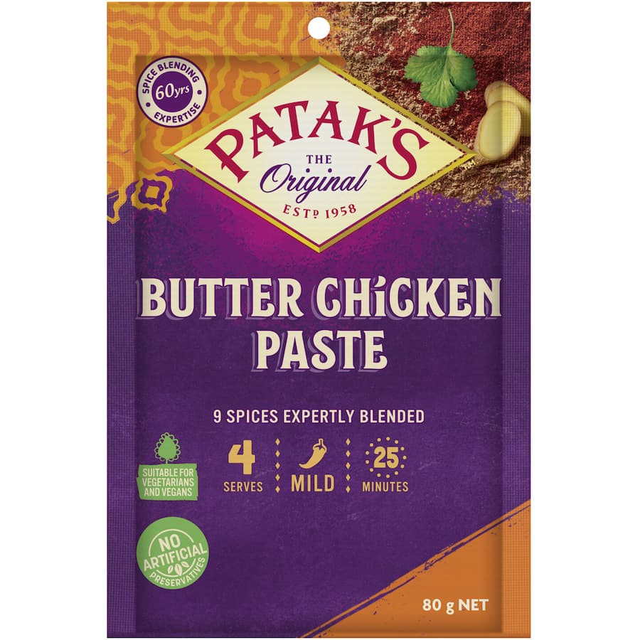 Pataks Recipe Base Butter Chicken Mild