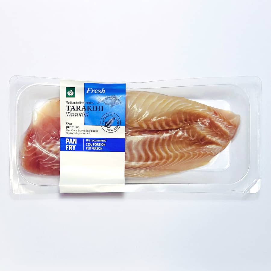 Woolworths Fresh Nz Fish Fillets Tarakihi Skinned & Boned