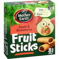 Mother Earth Apple & Strawberry Fruit Sticks