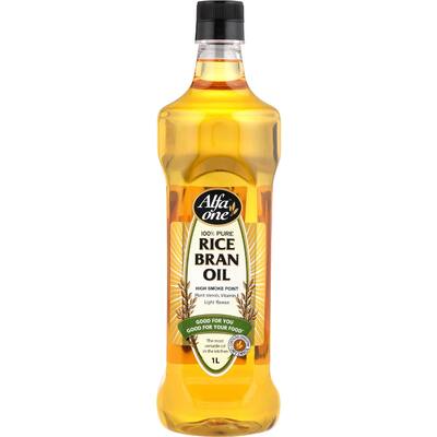 alfa one rice bran oil 