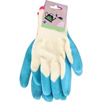 Green Gardener Garden Gloves Green Med Latex Knit