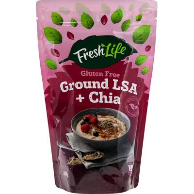 freshlife lsa & chia ground-  gluten free