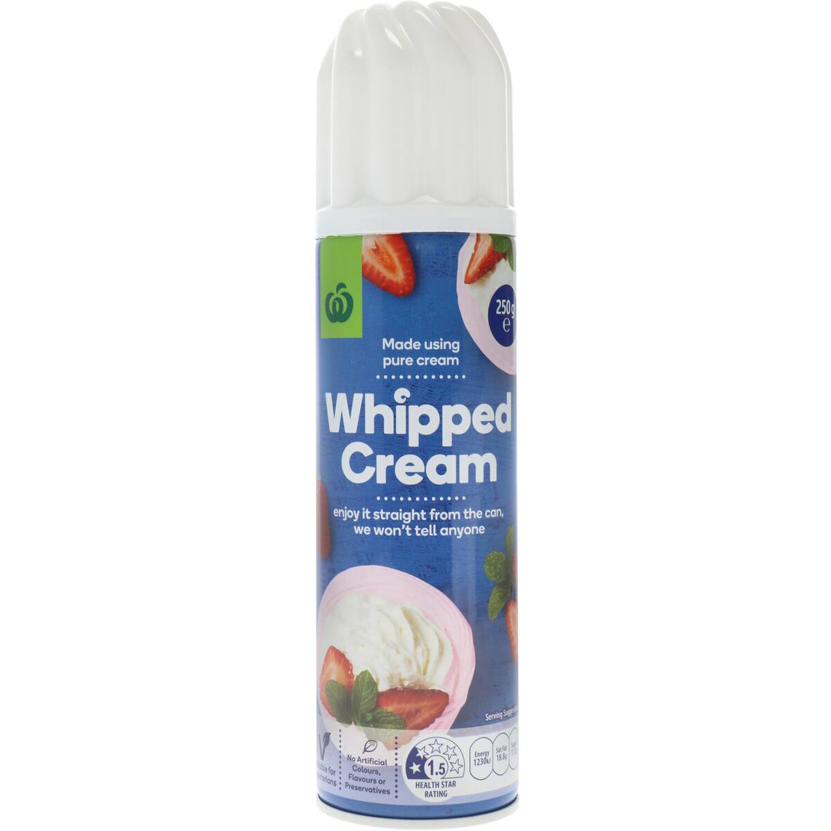 Countdown Creme Whipped Regular 250g bunch
