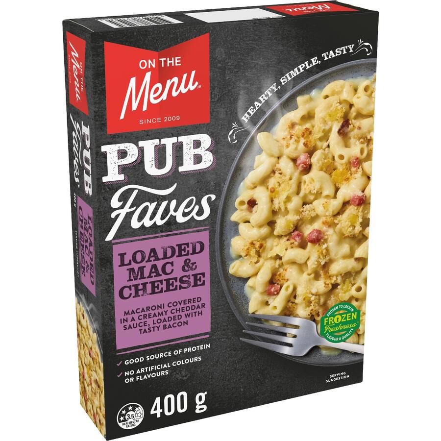 On The Menu Loaded Mac & Cheese