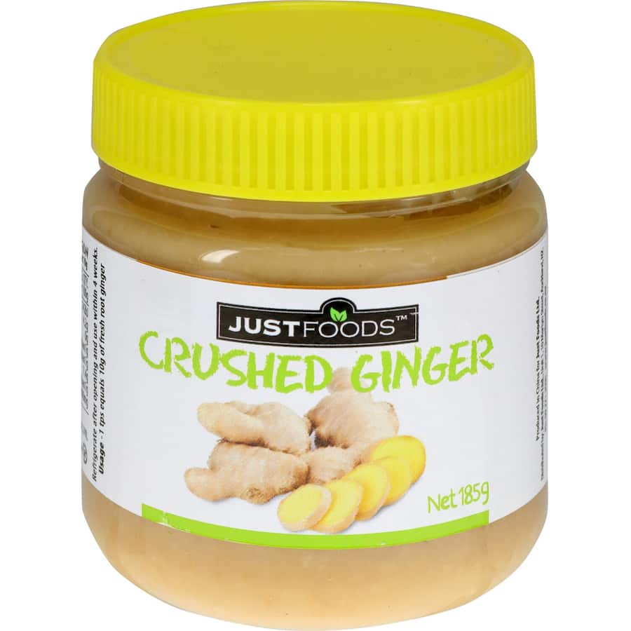 Just Foods Fresh Vegetable Ginger Crushed