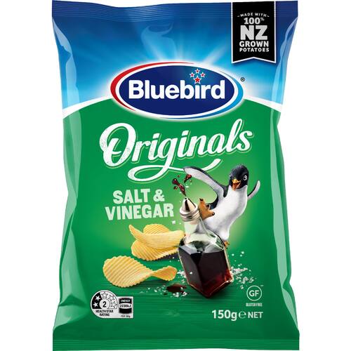 Bluebird Originals Chips Salt & Vinegar