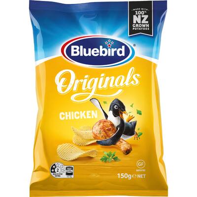 bluebird originals chips chicken