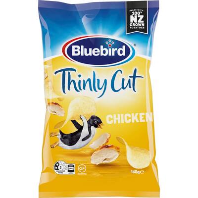 bluebird thin cut chips chicken