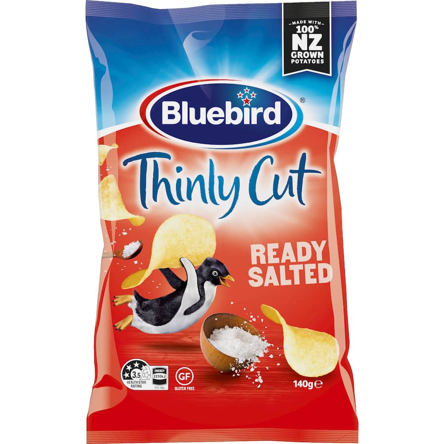 Bluebird Thin Cut Chips Ready Salted