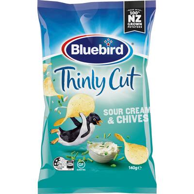 bluebird thin cut chips sour cream & chives