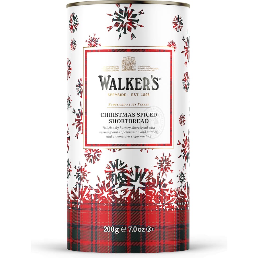 Walkers Shortbread Christmas Spiced