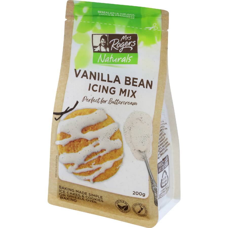 Mrs Rogers Icing Mix Vanilla Bean