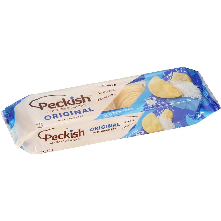 Peckish Rice Crackers Original