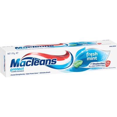 macleans protect toothpaste fresh mint