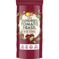 Sunrice Thin Rice Cakes Sundried Tomato & Basil