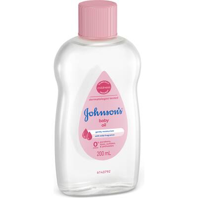 johnsons baby oil 