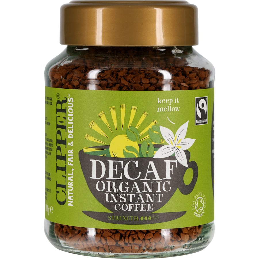 Clipper Instant Coffee Super Special Organic Decaf
