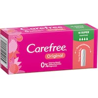 Carefree Tampons Super