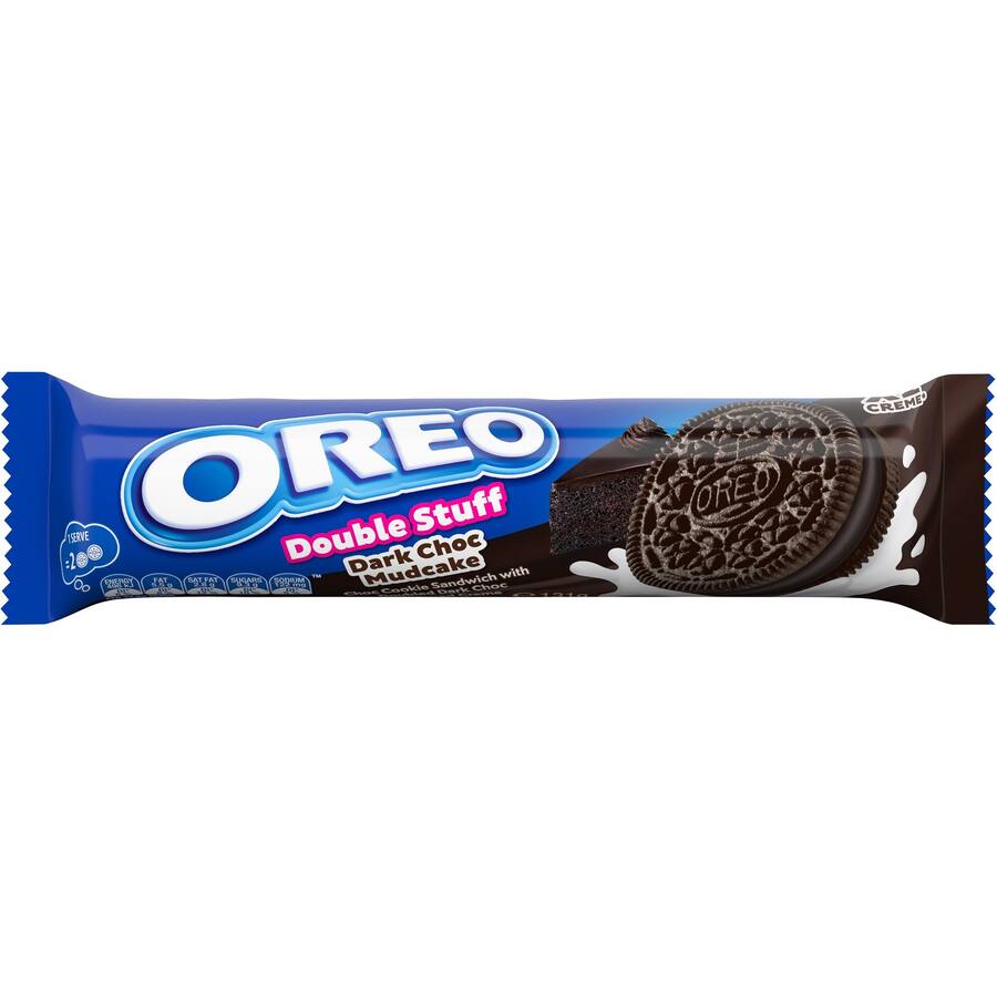 Oreo Creme Filled Biscuits Double Stuff Dark Choc Mudcake