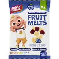 Snacktacular Banana + Blueberry Fruit Melts Baby Snack 9+ Months