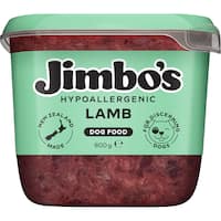 jimbo's chilled dog food hypoallergenic lamb