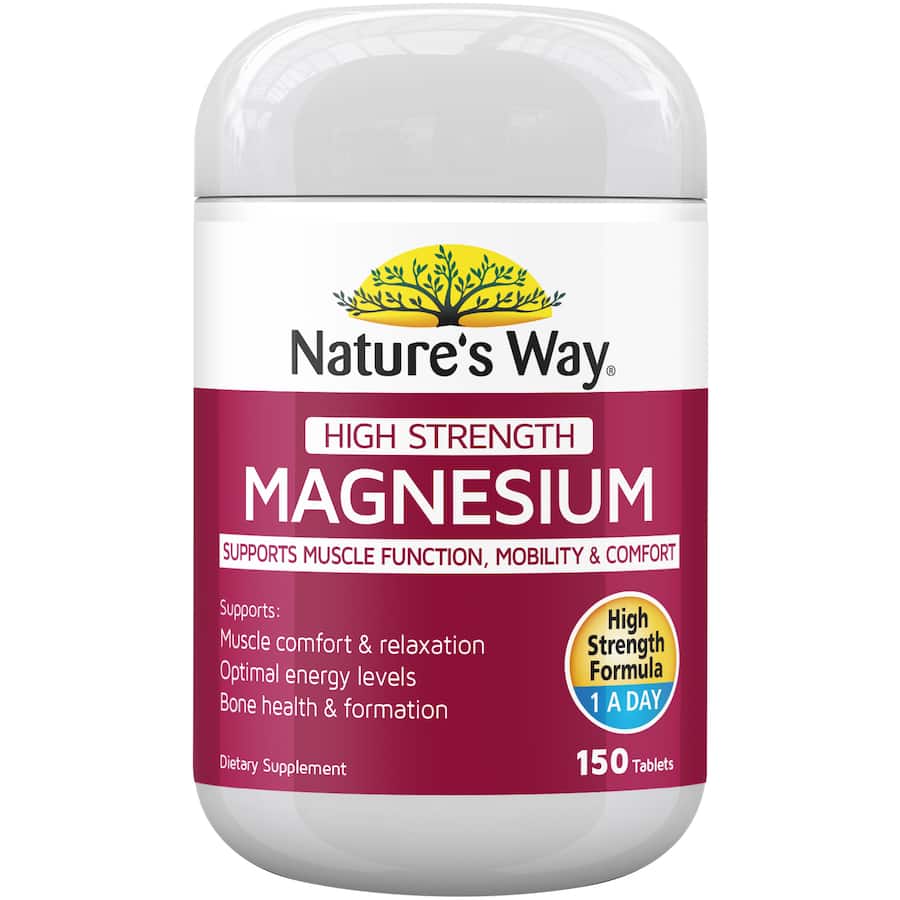 Natures Way High Strength Magnesium Vitamins
