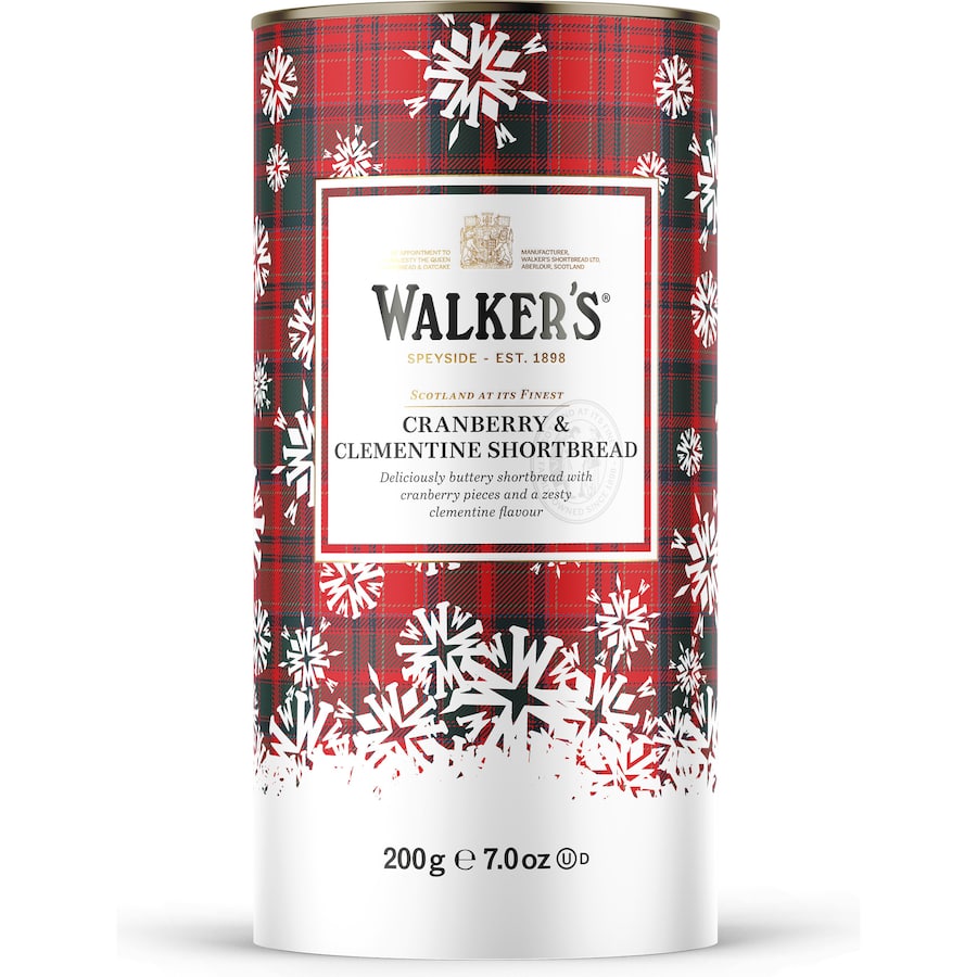 Walkers Shortbread Cranberry & Clementine