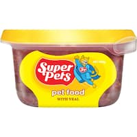 Super Pets Chilled Pet Food Chunky Cut With Veal