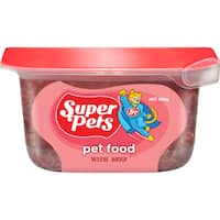 Super Pets Chilled Pet Food Chunky Cut With Beef