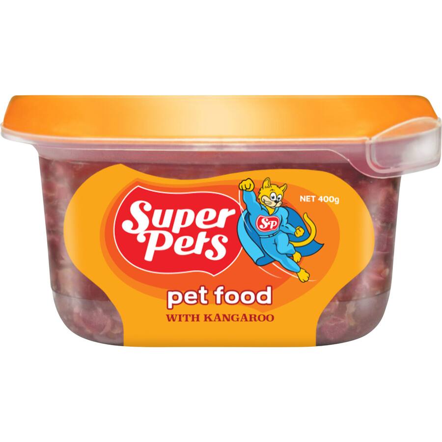 Super Pets Chilled Pet Food Chunky Cuts With Kangaroo