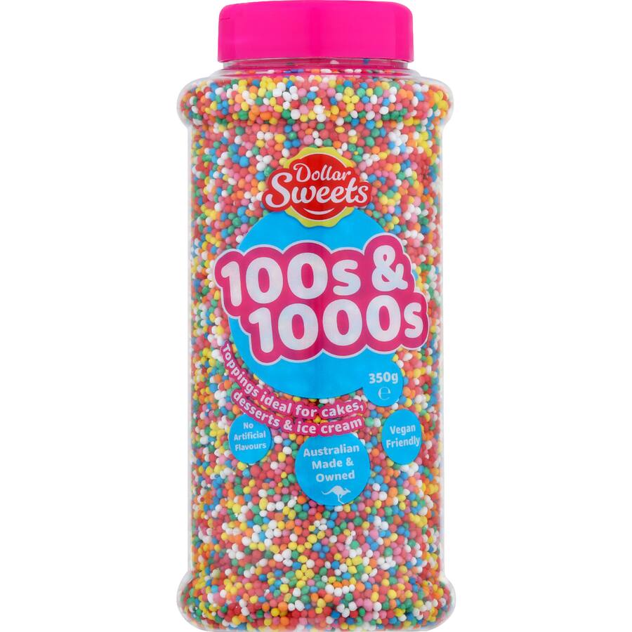 Dollar Sweets Sprinkles Magic 100S & 1000S