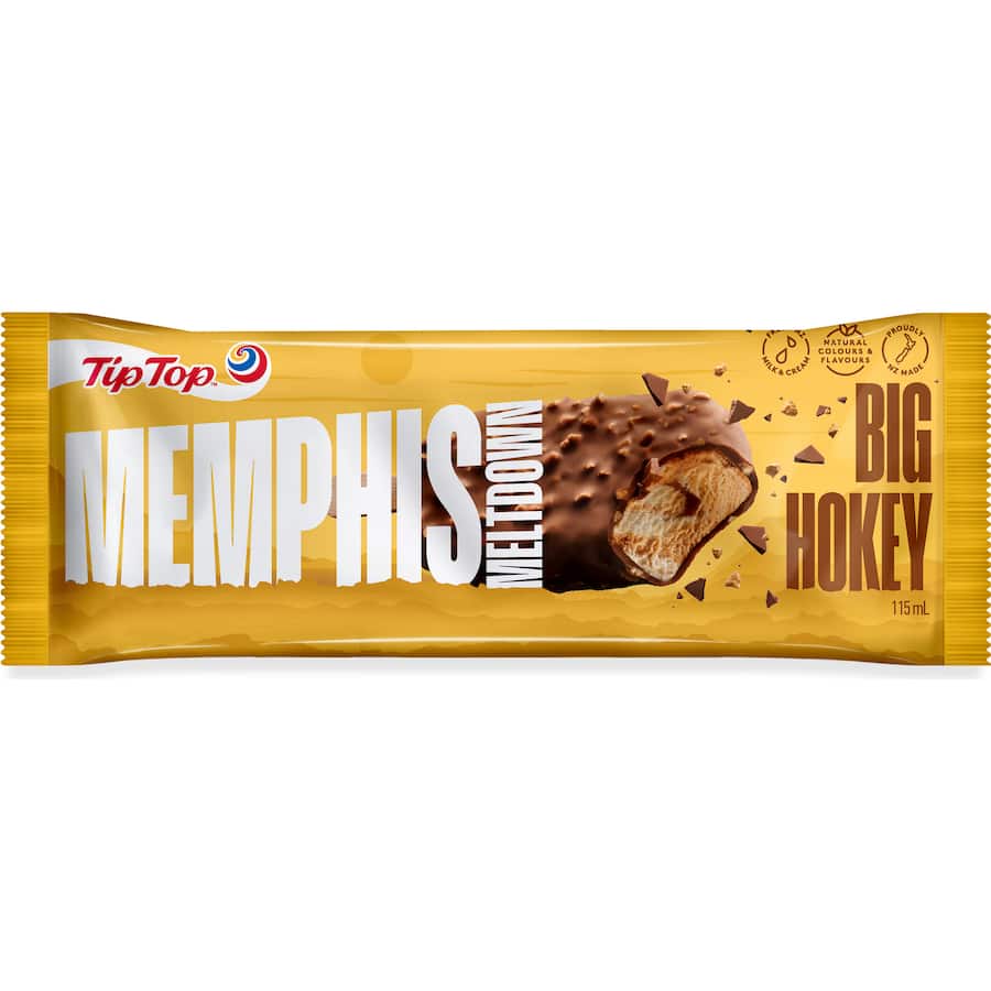 Tip Top Memphis Ice Cream On Stick Meltdown Big Hokey