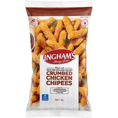 inghams chicken chipees 