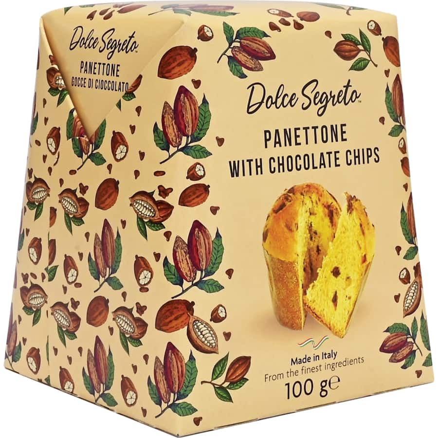 Dolce Segreto Panettone Mini With Chocolate Chips