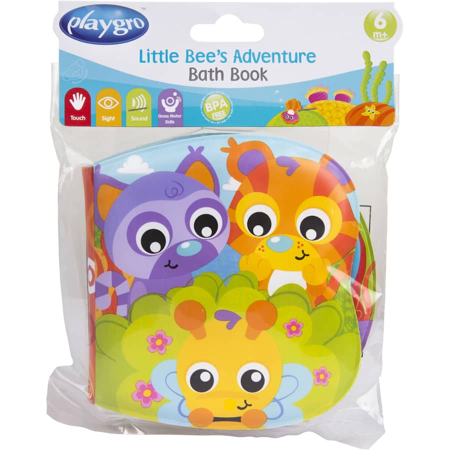 Playgro Baby Book Bath Splash Book