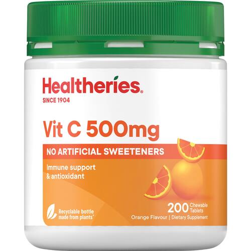 Healtheries Vitamin C Value Pack 500mg