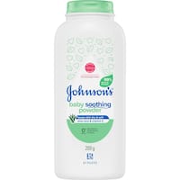 johnsons baby powder aloe vera & vitamin e (200g)