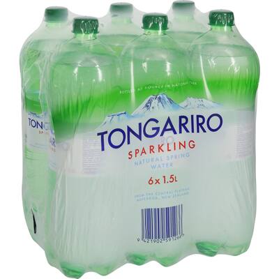 Water natural sparkling