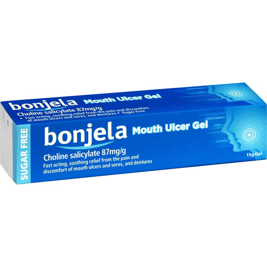 Bonjela Mouth Ulcer Treatment Gel