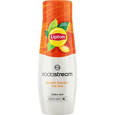 lipton sodastream syrup ice tea peach flavour